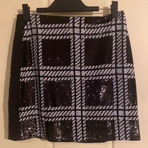 Ted Baker Sequined Mini Skirt